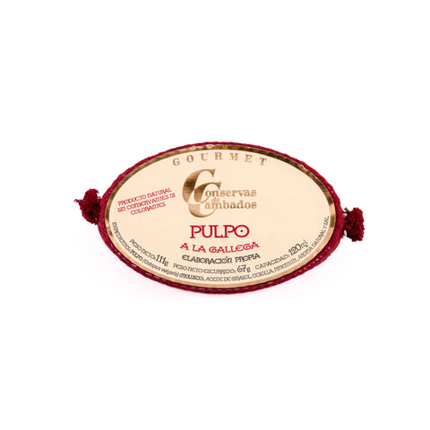 Conserve Poulpe à la galicienne - Pulpo a la Gallega
