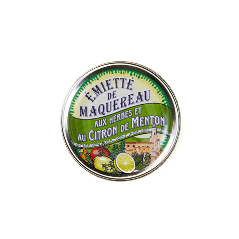 Conserve Émietté Maquereau Herbes Citron de Menton