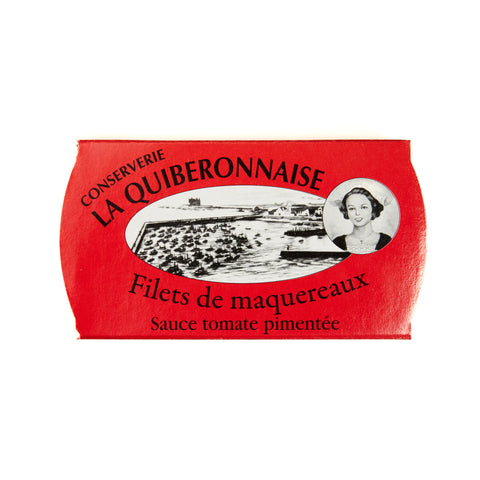 Conserve Filets de maquereaux sauce tomate pimentée