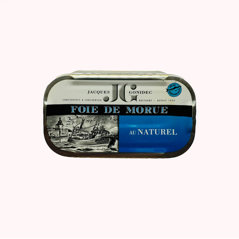 Foie de morue au nature Mouettes d'Arvor