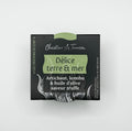 Pot en verre Tartinable Délice terre et mer, artichaut, kombu 
et huile d'olive