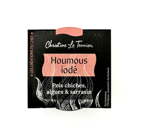 Pot en verre Tartinable Houmous iodé