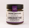 Pot en verre Rillettes de Langoustine au safran breton