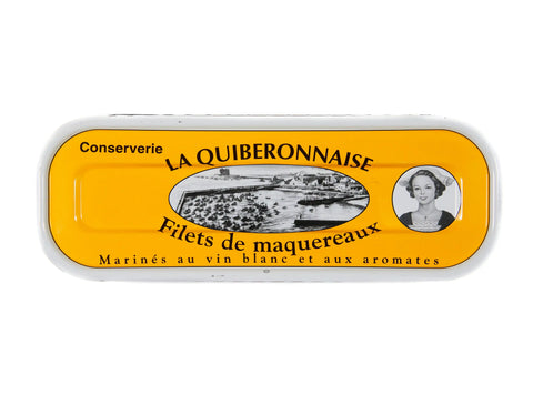 Conserve Filets de maquereaux marinés au vin blanc et aux aromates