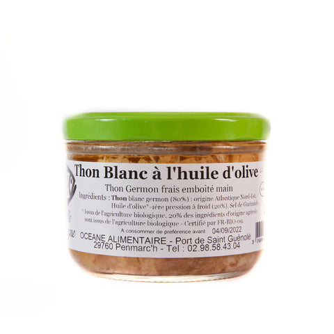 Conserve Thon blanc germon à l'Huile d'olive