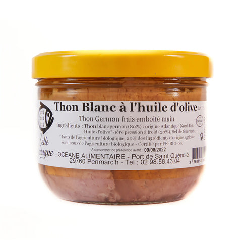 Conserve Thon blanc germon à l'Huile d'olive