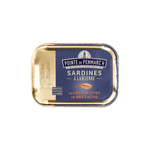 Conserve Sardines à l'ancienne aux échalottes de Bretagne