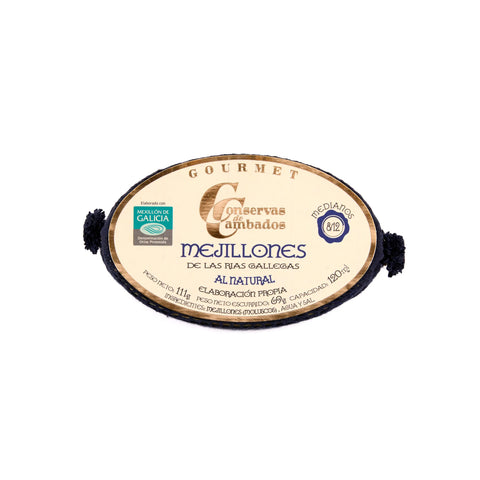 Conserve Moules au naturel - Mejillones