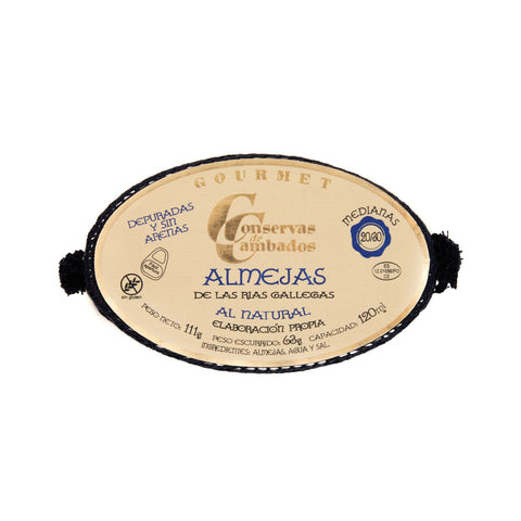 Conserve Palourdes au naturel - Almejas