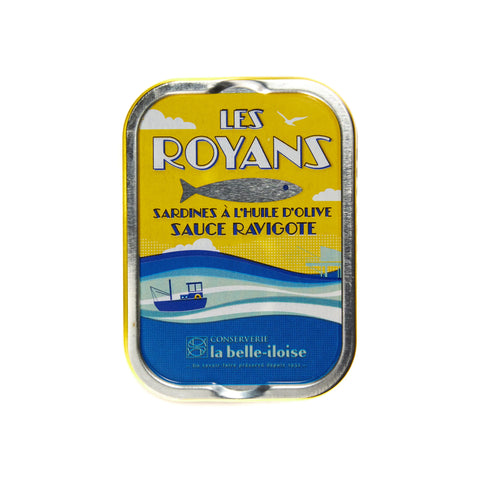 Conserve Sardines Les Royans à la Sauce ravigote
