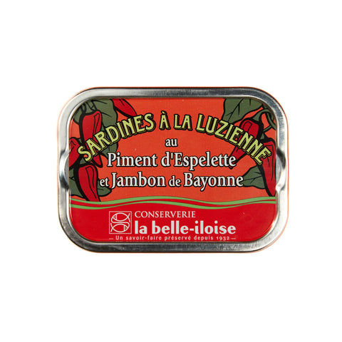 Conserve Sardines à la Luzienne