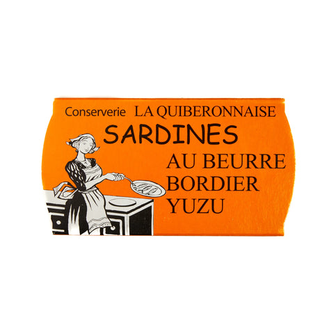 Conserve Sardines au beurre Yuzu à poêler